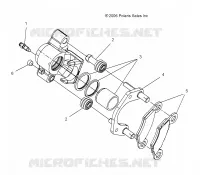 FRENO PINZA FRENO ANTERIORE AND REAR