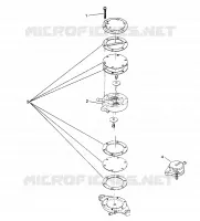 POMPA DI BENZINA ASSEMBLY SL 750 B944070 (4927012701031A)