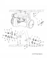 MOTORE, MOUNTING -S17CEA5BSA/BSL (49SNOWMOTOREMOUNT14550)