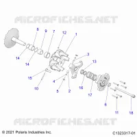 TRASMISSIONE, PRIMARY CLUTCH