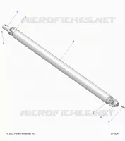 TRASMISSIONE, PROP SHAFT,FRONT