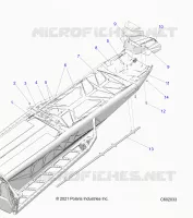 TELAIO, REAR, MISC. COVERS AND SNOWFLAP