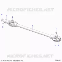 TRASMISSIONE, FRONT PROP SHAFT
