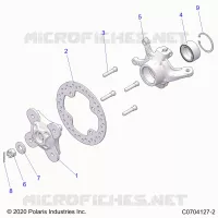 SOSPENSIONI ANTERIORI CARRIER- Z21N4M99AG (C0704127-2)