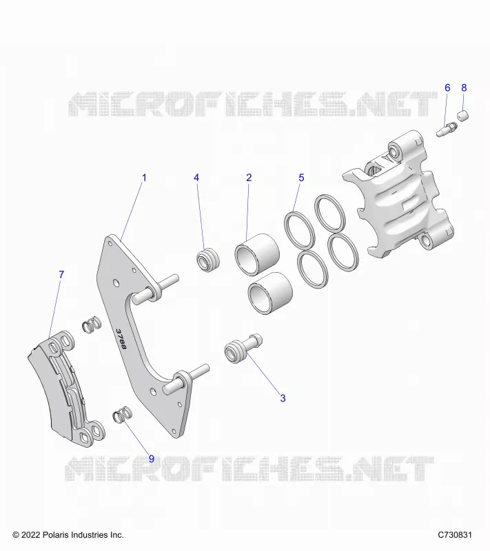 FRENO ANTERIORE CALIPER