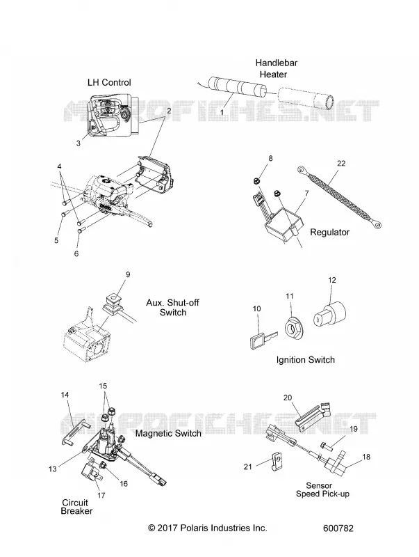INTERRUTTORI AND COMPONENTS