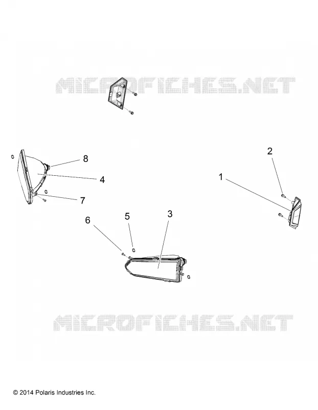 ELETTRICO, HEADLIGHTS, TAILLIGHTS AND BULBS