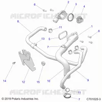 RAFFREDDAMENTO, THERMOSTAT AND BYPASS