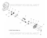 TRASMISSIONE, PRINCIPALE SCATOLA INGRANAGGI OUTPUT SHAFT