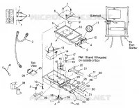 BOX ELETTRICO HURRICANE B964466 and  Intl. HURRICANE I964466 (4935733573B010)