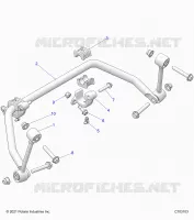 SUSPENSION, FRONT BARRA DI STABILIZZAZIONE