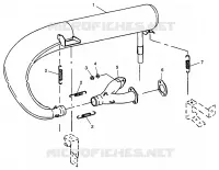IMPIANTO DI SCARICO CLASSIC TOURING 0973365 and EUROPEAN CLASSIC TOURING E973365 (4938493849C005)