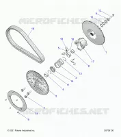 TRASMISSIONE, SECONDARY CLUTCH