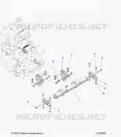 MOTORE, MOUNTING &amp; LONG BLOCK