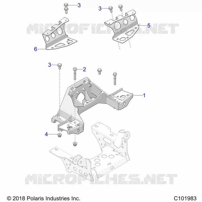 TELAIO, BULKHEAD AND FRONT CAB SUPPORT