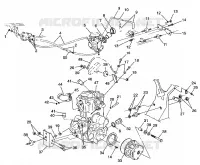 MONTAGGIO DEL MOTORE  XPLORER 500 W97CD50A (4941354135A011)