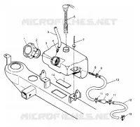 SERBATOIO OLIO ASSEMBLY Sport 400L W948540 (4927232723A012)