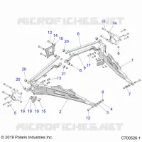 SOSPENSIONE POSTERIORE CONTROL ARMS