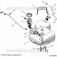 SISTEMA DI ALIMENTAZIONE CARBURANTE, FUEL TANK