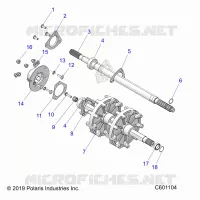 TRASMISSIONE, JACKSHAFT AND DRIVESHAFT