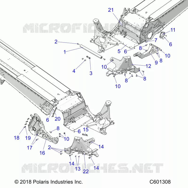 CHASSIS, BULKHEAD ASM.