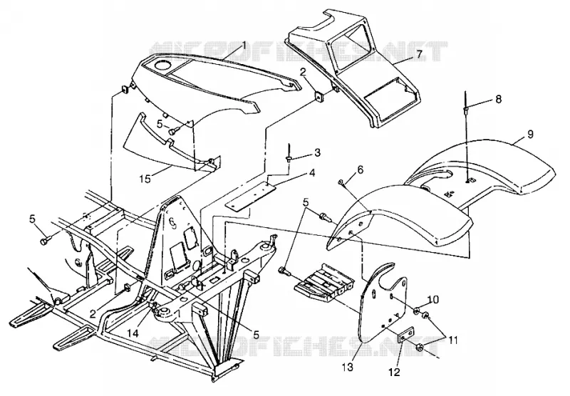 CABINA MAGNUM 2X4 W967544 (4936033603A005)