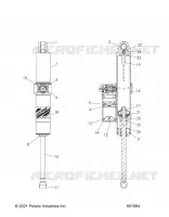 SUSPENSION, AMMORTIZZATORE POSTERIORE TRACK