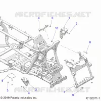 TELAIO, FRONT CAB SUPPORTS