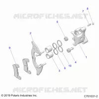FRENO ANTERIORE CALIPER