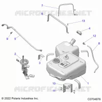 SISTEMA DI ALIMENTAZIONE CARBURANTES, FUEL TANK