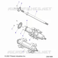 DRIVE TRAIN, JACKSHAFT AND ALBERO DI TRASMISSIONE