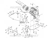 MONTAGGIO DEL MOTORE 440 XCR 0951660 (4929112911C003)