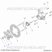 SUSPENSION, PORTAPACCHI POSTERIORE