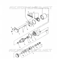 INIZIARE IL MONTAGGIO DEL MOTORE 250 2X4/W927527 (4922862286037A)