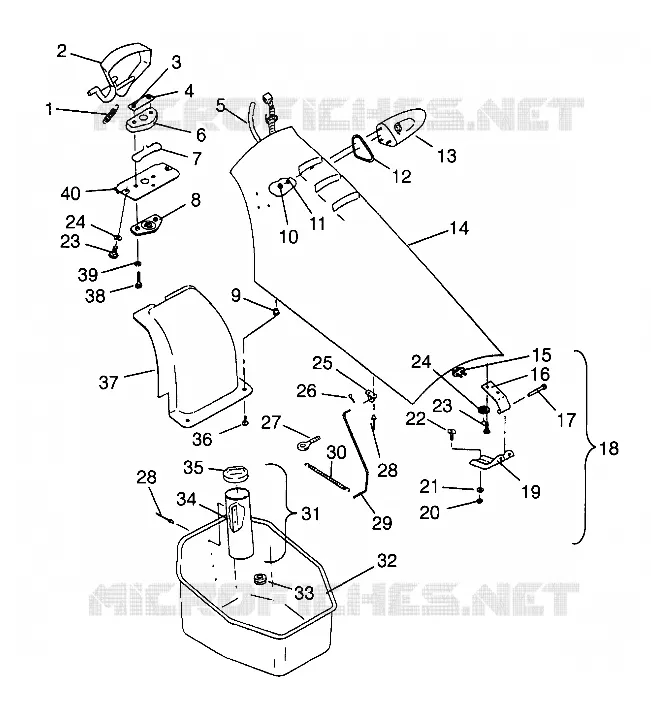 FRONT VANO SLTX B964590 and Intl. SLTX I964590 (4935783578A008)