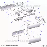 ENGINE, IMPIANTO DI SCARICO