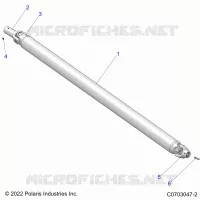 TRASMISSIONE, PROP SHAFT,FRONT
