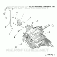 DRIVE TRAIN, MAIN SCATOLA INGRANAGGI MONTAGGIO
