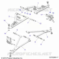 SOSPENSIONI ANTERIORI CONTROL ARMS