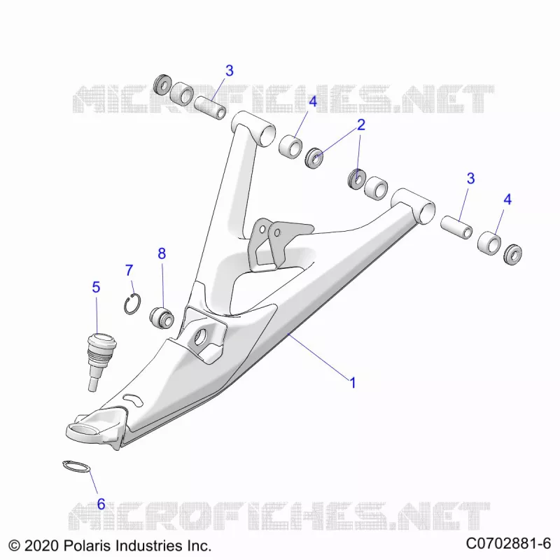 SOSPENSIONI ANTERIORI CONTROL ARMS LOWER