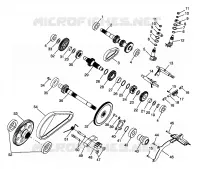SCATOLA DEGLI INGRANAGGI (Internal Components)