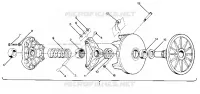 TRASMISSIONE FRIZIONE 400, 500, 500 Classic and 650 (4915411541014A)