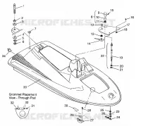 SCAFO   CORPO ASSEMBLY SL 750 B954070 (4930523052A006)