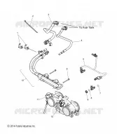 SISTEMA DI ALIMENTAZIONE CARBURANTE, RAIL, LINES and corpo farfallato