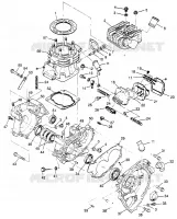 CARTER AND CILINDRO (SPORT) SPORT 400L W97BA38C (4940124012C011)