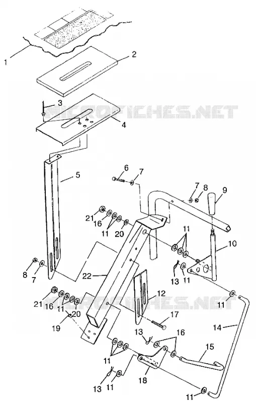 SPOSTAMENTO COLLEGAMENTO WIDETRAK LX 0972065 and  EUROPEAN WIDETRAK LX E972065 (4938223822C006)