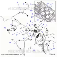 ELETTRICO, WIRE HARNESSES