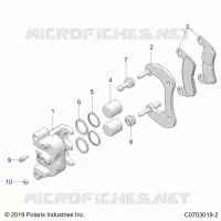 BRAKES, PINZA FRENO POSTERIORE