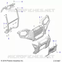 PARAURTI ANTERIORE AND MOUNTING