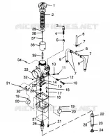 CARBURATORE ULTRA TOURING 0975378 AND EUROPEAN ULTRA TOURING E975378 (4938133813D001)